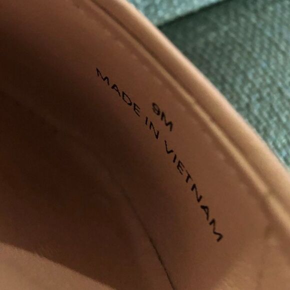 EUC Kate Spade Pale Vellum (Light Pink) Leather Keaton Ballet Flats Shoes Sz 9 M - Picture 8 of 12